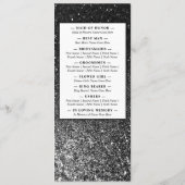 Programme Black and White Glam Chic Moderne Parties scintill (Dos)