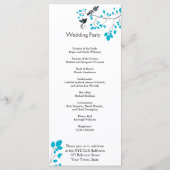 Programme Bleu Inséparable (Dos)