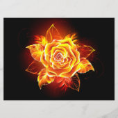 Programme Blooming Fire Rose (Devant)