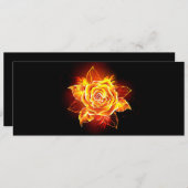 Programme Blooming Fire Rose (Devant / Derrière)