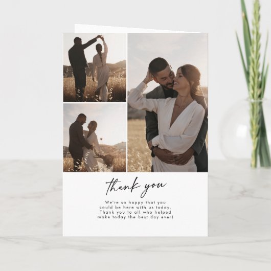 Programme Boho Chic Wildflower We Do Folded Wedding (Dos)