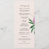 Programme Boho Romantique Lilac Lotus Aquarelle Art (Dos)