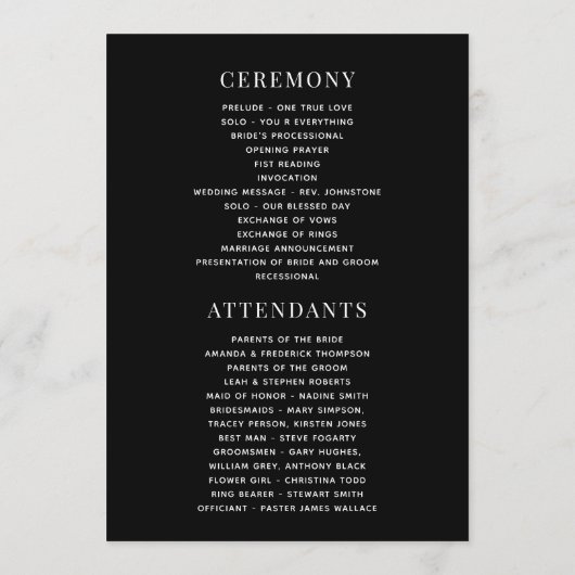 Programme Boho Terarium géométrique Mariage floral (Dos)
