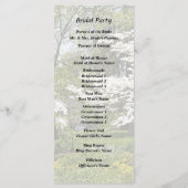 Programme Bois de chien en fleurs (Dos)