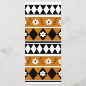 Programme Bordure Fleur Diamant Boho Motif Floral (Dos)