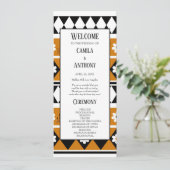 Programme Bordure Fleur Diamant Boho Motif Floral (Debout devant)