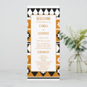 Programme Bordure Fleur Diamant Boho Motif Floral (Debout devant)