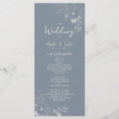 Programme Botanique Dusty Mariage bleu (Devant)