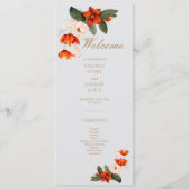 Programme Bouquet de Boho avec fleurs de feu (Devant)