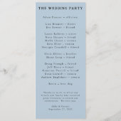 Programme Bouquet de tournesol rustique aquarelle (Dos)