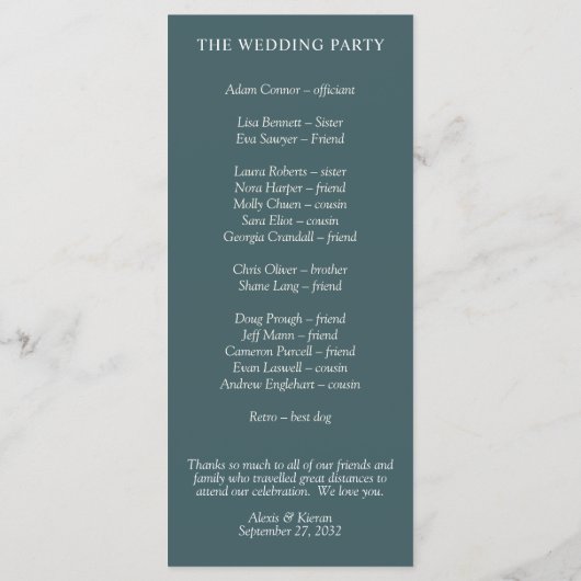 Programme Branche d'eucalyptus minimale moderne simple (Dos)