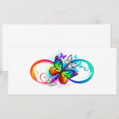 Programme Bright infinity with rainbow butterfly (Devant / Derrière)