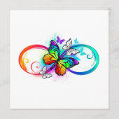 Programme Bright infinity with rainbow butterfly (Devant)