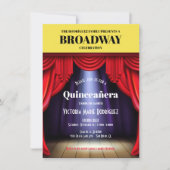 Programme Broadway Anniversaire Quinceañera (Devant)