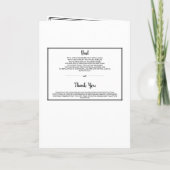 Programme Cadre Photo Memorial Foleral (Dos)