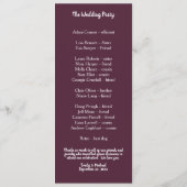 Programme Cadre Rose à la crème de Bourgogne doux (Dos)