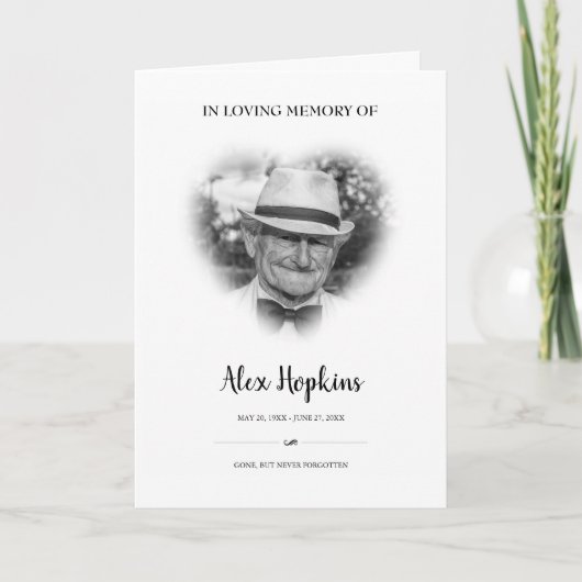 Programme Cadres du coeur dégradés Photo Mémorial funéraire (Devant)