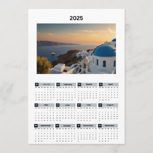 Programme Calendrier de vue Grèce pittoresque