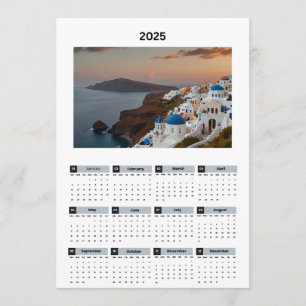 Programme Calendrier de vue Grèce pittoresque