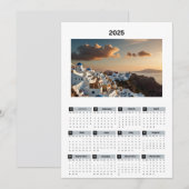 Programme Calendrier de vue Grèce pittoresque (Devant / Derrière)
