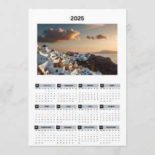 Programme Calendrier de vue Grèce pittoresque