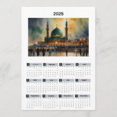 Programme calendrier irak (Devant)