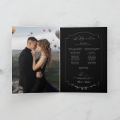 Programme Calligraphie florale noire (Intérieur)