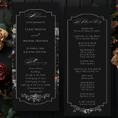 Programme Calligraphie florale noire