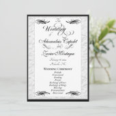 Programme Calligraphie & Gaufrage - Mariage (Debout devant)