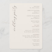 Programme Calligraphie Marron Sophistiquée (Dos)