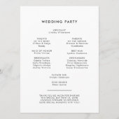 Programme Calligraphie moderne minimaliste manuscrite (Dos)