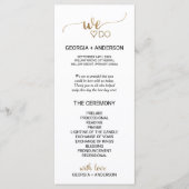 Programme Calligraphie simple en or Nous réalisons des progr (Devant)