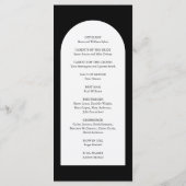 Programme Camila Black Arch Mariage moderne (Dos)
