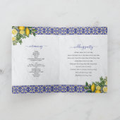 Programme Carreaux méditerranéens Citron Mariage Ordre de se (Intérieur)