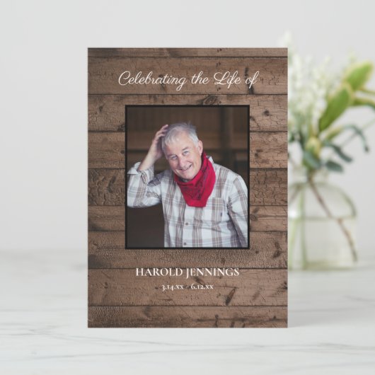 Programme Célébration de la photo rustique de l'ordre de ser (Debout devant)