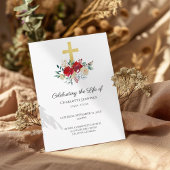 Programme Célébration de la vie au Mémorial des funérailles 