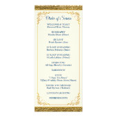 Programme Célébration de la vie avec Photo Blue (Dos)