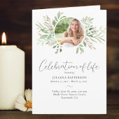 Programme Célébration de la vie Jolie Botanique Funéraire Ph