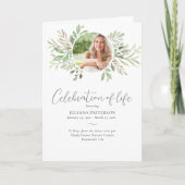 Programme Célébration de la vie Jolie Botanique Funéraire Ph (Devant)