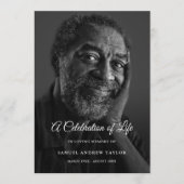 Programme Célébration de la vie Photo Funeral Program (Devant)