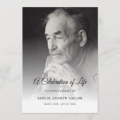 Programme Célébration de la vie Photo Funeral Program (Devant)