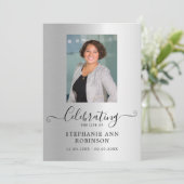 Programme Célébration de la vie Photo Ordre du service (Debout devant)