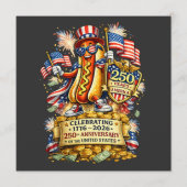 Programme Célébration du 250e anniversaire de l'indépendance (Devant)