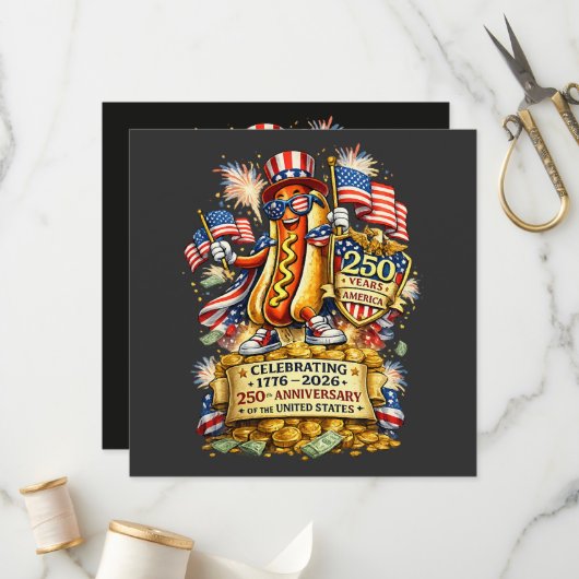 Programme Célébration du 250e anniversaire de l'indépendance (Devant/Arrière en situation)