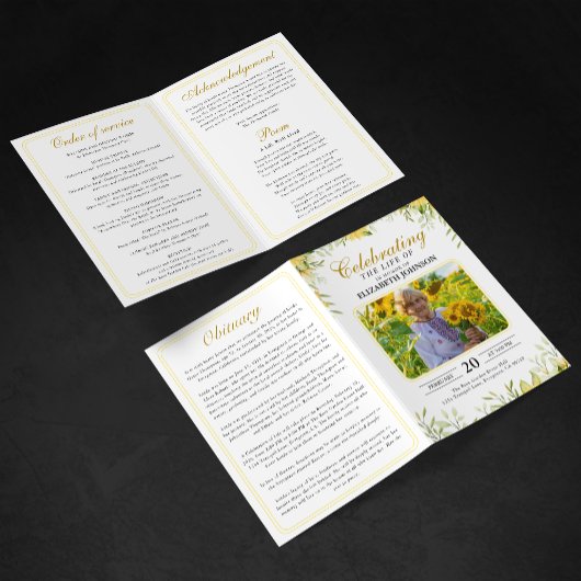 Programme Célébration du tournesol de la vie