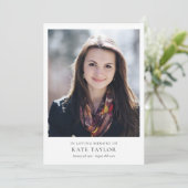 Programme Célébration funéraire moderne de la photo de la vi (Debout devant)