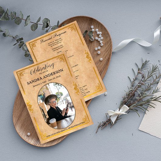 Programme Celebration of Life – Forever In Our Hearts 