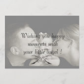 Programme cérémonie d'attribution du nom de bébé Tradition E (Dos)