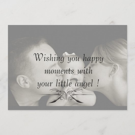 Programme cérémonie d'attribution du nom de bébé Tradition E (Dos)