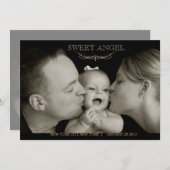 Programme cérémonie d'attribution du nom de bébé Tradition E (Devant / Derrière)